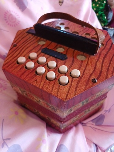 German concertina used - german, used.